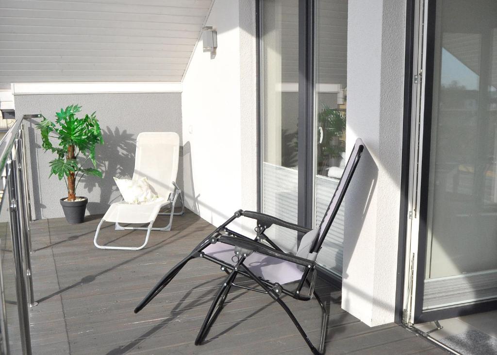 Balkón alebo terasa v ubytovaní Willa Dobryłko II -Apartamenty