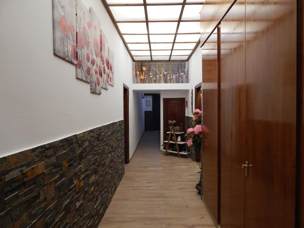 Posezení v ubytování Hostal Can Josep