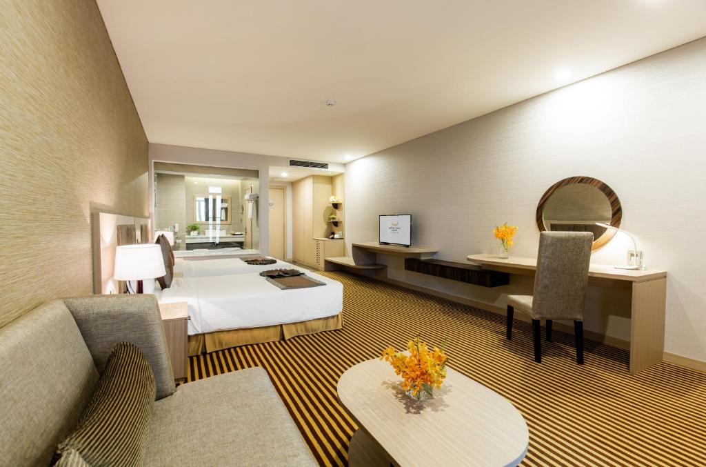 Phòng Deluxe 2 Giường Đơn Nhìn Ra Biển