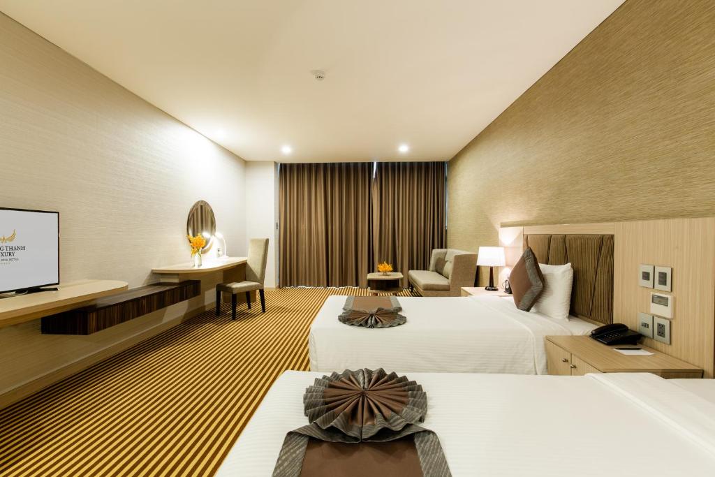 Phòng Deluxe 2 Giường Đơn Nhìn Ra Biển
