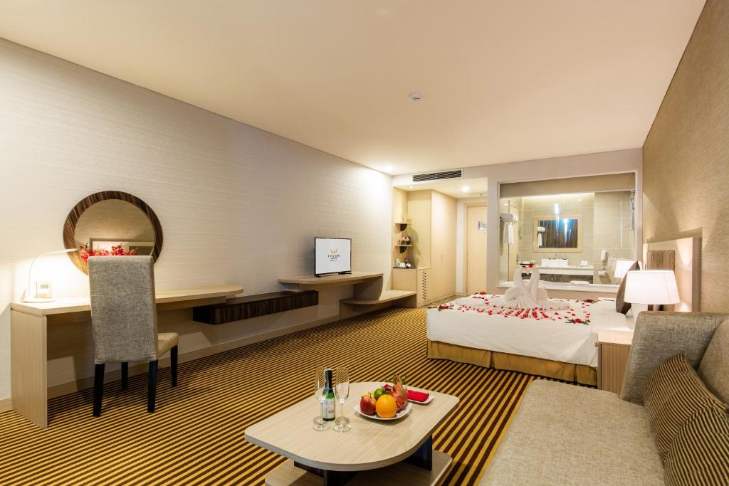Phòng Deluxe Giường Đôi Nhìn Ra Biển