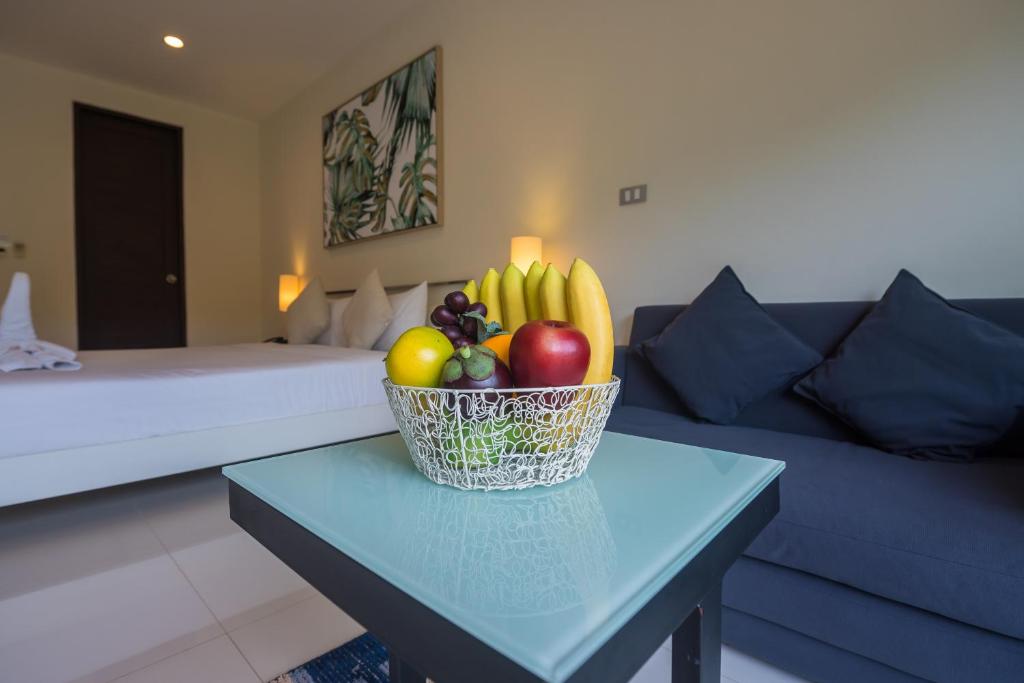 Posezení v ubytování Tai-Pan Resort and Condominium