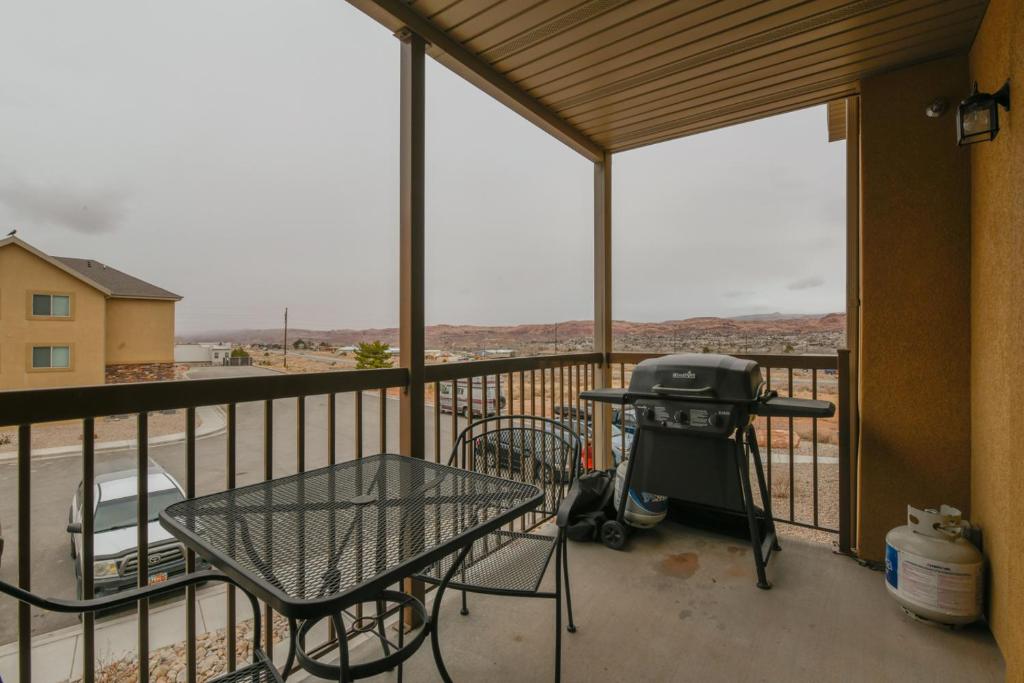 Balkón nebo terasa v ubytování Moab Redcliff Condos Dean RE