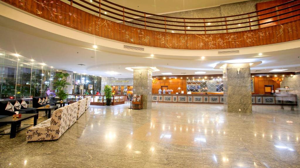 Restaurace v ubytování Muong Thanh Luxury Song Han Hotel