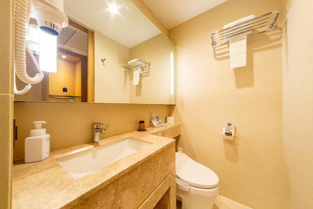 Koupelna v ubytování Solaria Nishitetsu Hotel Busan