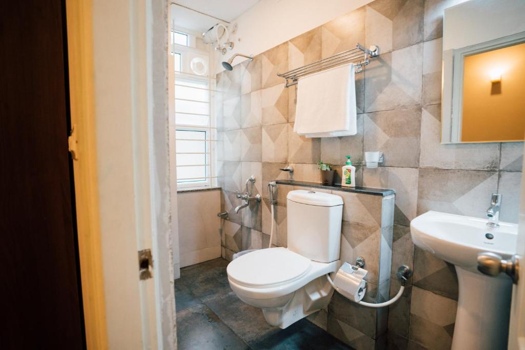 Koupelna v ubytování Draper Startup House ,Koramangala