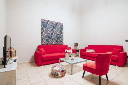 Część wypoczynkowa w obiekcie Flores Home