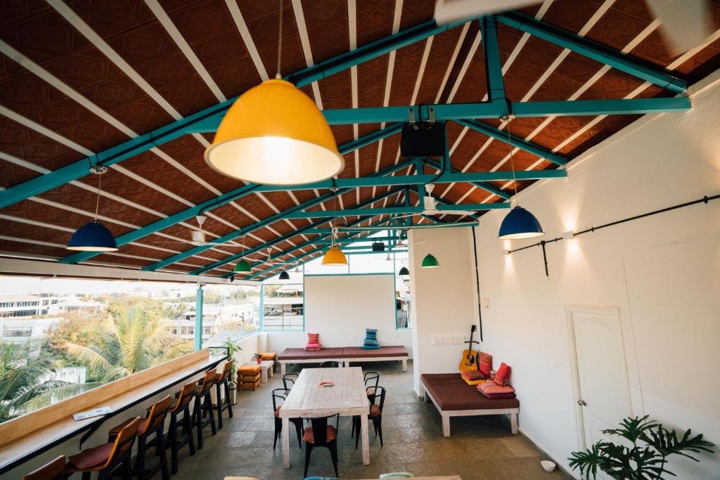 Restaurace v ubytování Draper Startup House ,Koramangala