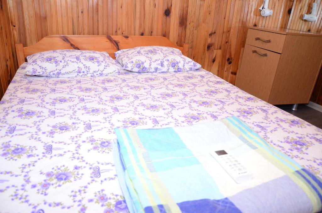 Postel nebo postele na pokoji v ubytování Olympos Camlık Pension