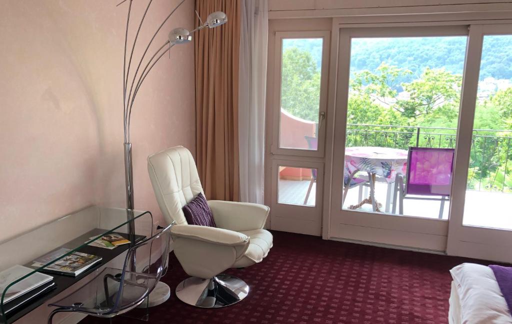 Posezení v ubytování Hotel Garni Villa del Sole