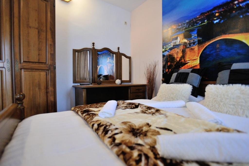 Postel nebo postele na pokoji v ubytování Motel Edem
