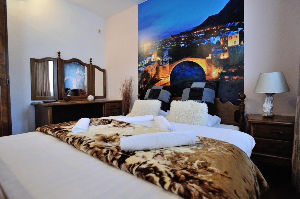 Postel nebo postele na pokoji v ubytování Motel Edem