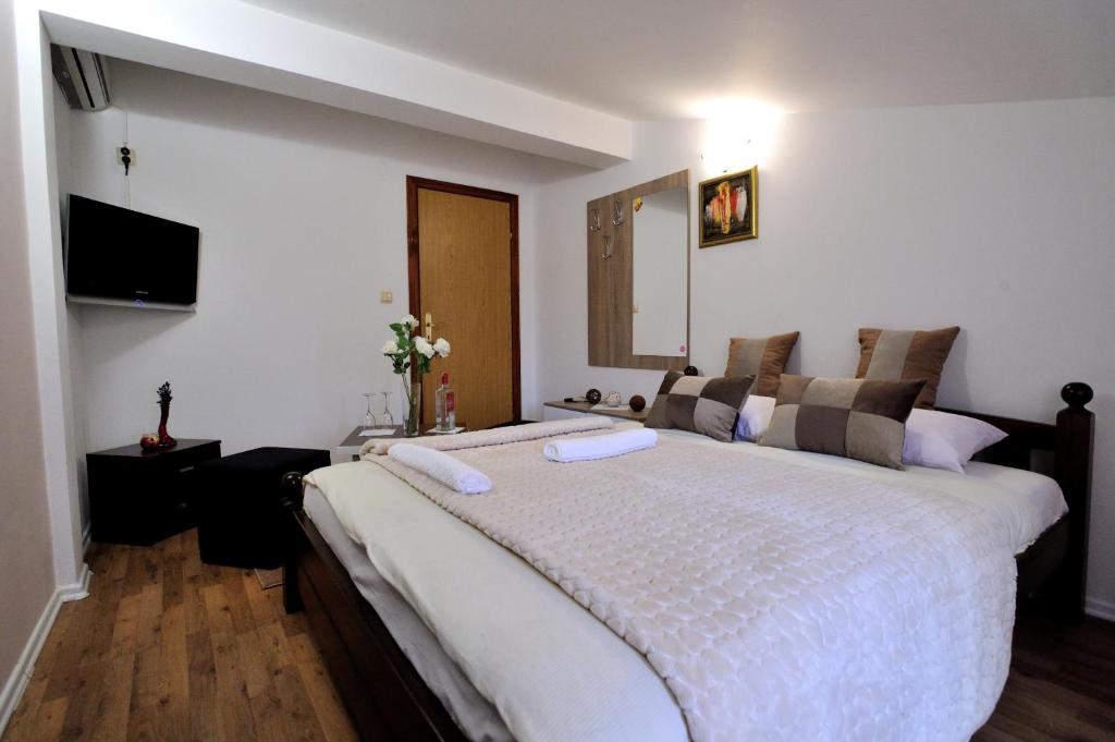 Postel nebo postele na pokoji v ubytování Motel Edem