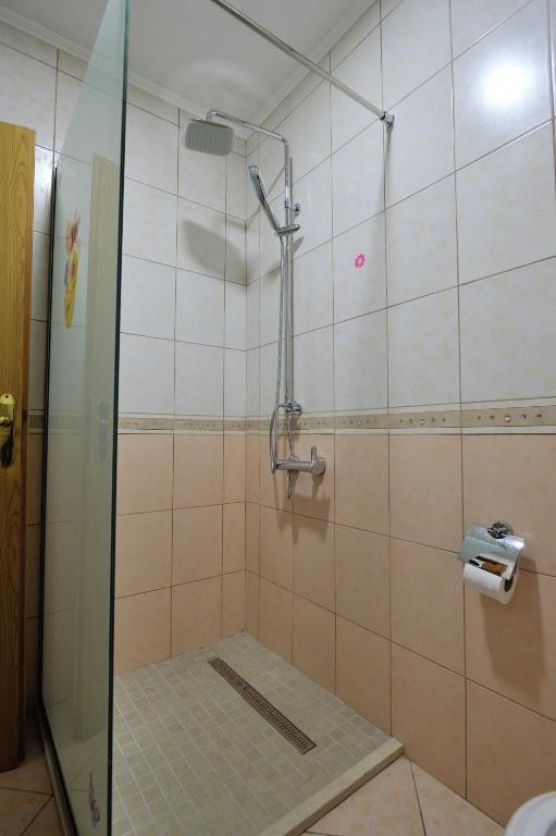 Koupelna v ubytování Motel Edem