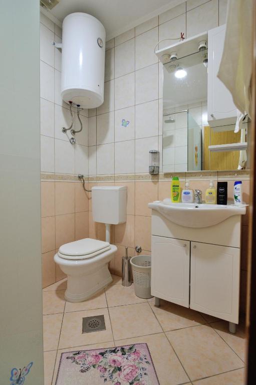 Koupelna v ubytování Motel Edem