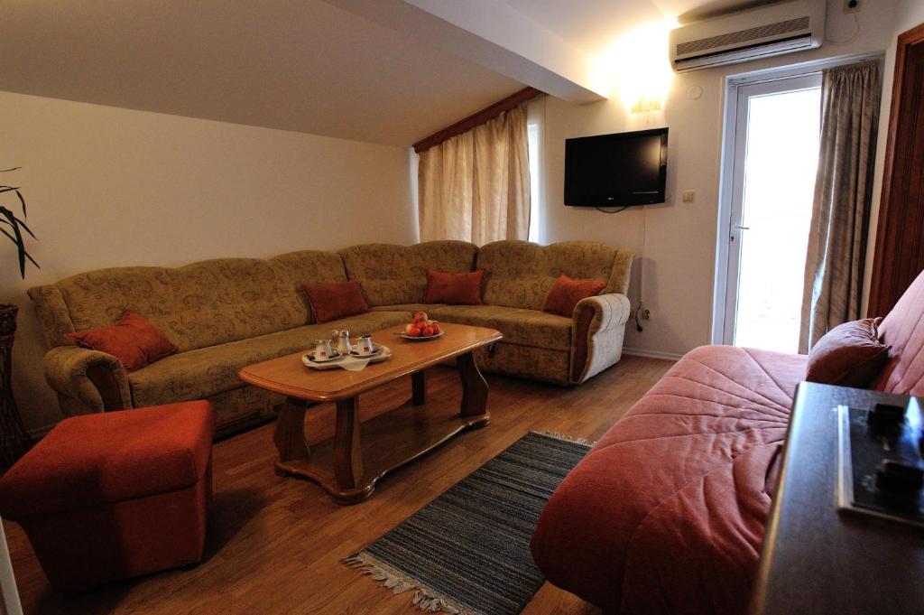 Posezení v ubytování Motel Edem