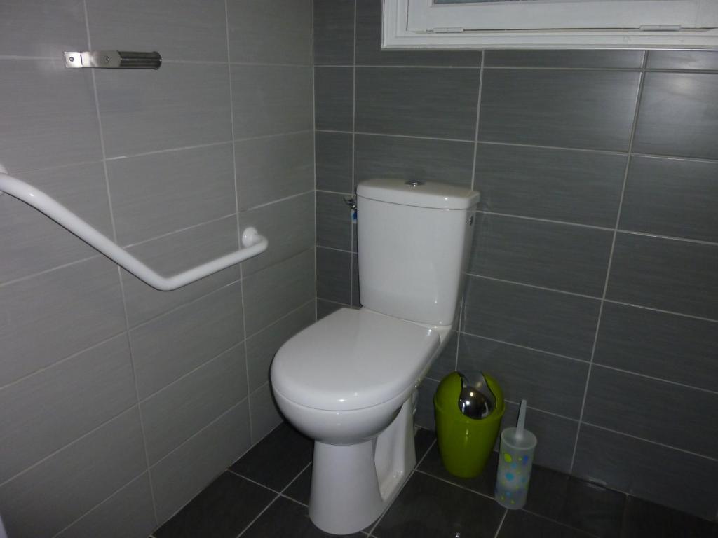 Koupelna v ubytování Chalet Le Fario, Bain nordique