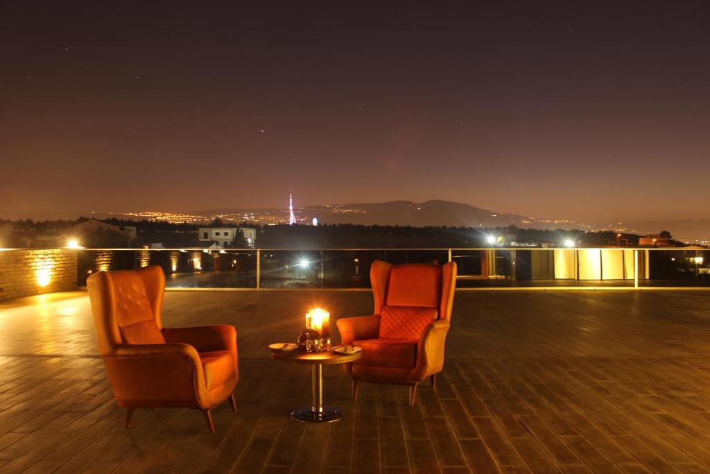 Posezení v ubytování Jazz Hotel