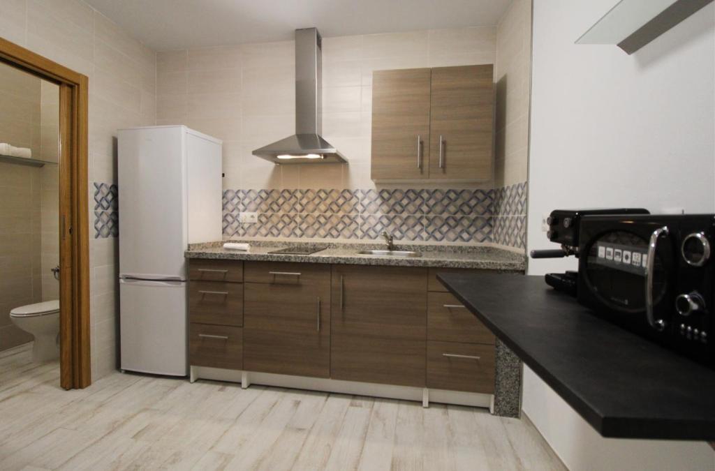 Kuchnia lub aneks kuchenny w obiekcie Casa Puerta de la Alcazaba Antequera