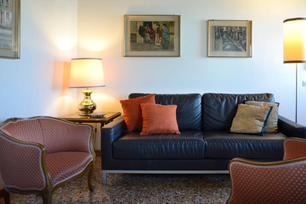 Posezení v ubytování Casa Fondamente Nuove
