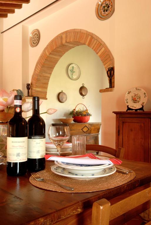 Nápoje v ubytovaní Agriturismo Buondonno