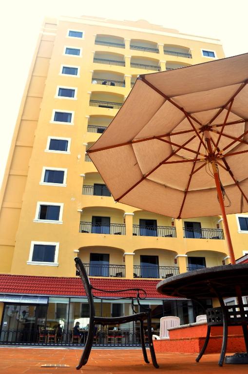Budova, kde se hotel nachází