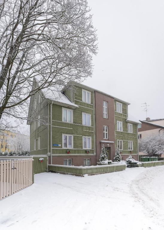 Videviku Villa Apartments v zimě