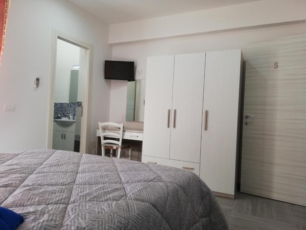 Postel nebo postele na pokoji v ubytování B&b villa Arena