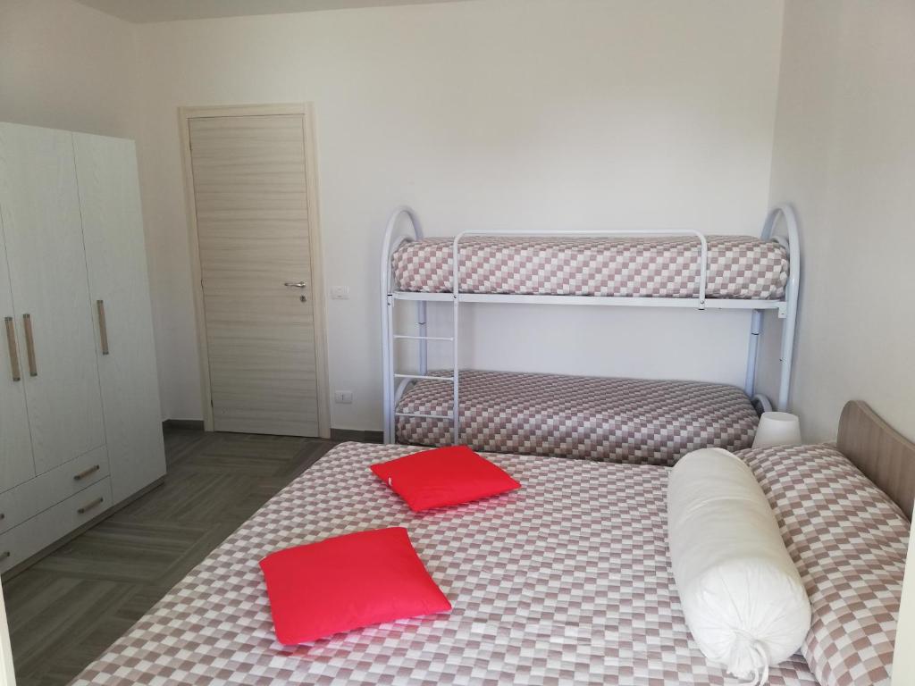 Postel nebo postele na pokoji v ubytování B&b villa Arena