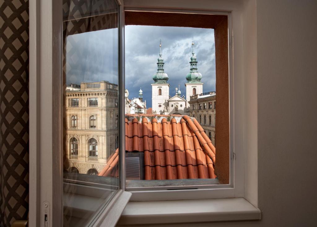 Widok na miasto Praga z tego hotelu