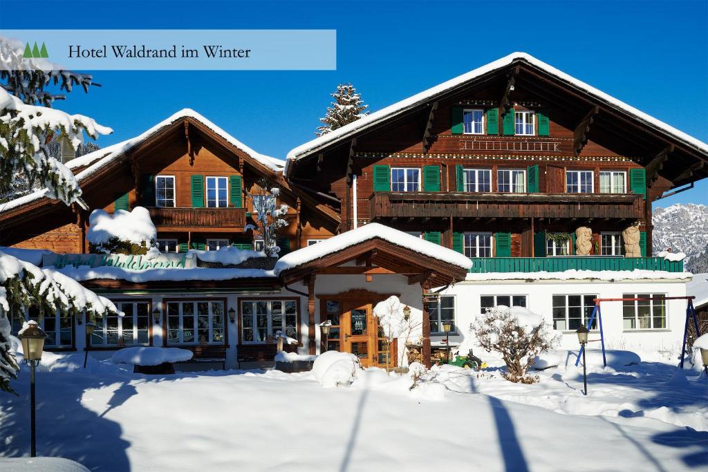 Hotel Waldrand v zimě