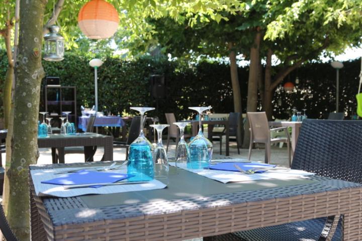 Zahrada ubytování HOTEL LE MORGE
