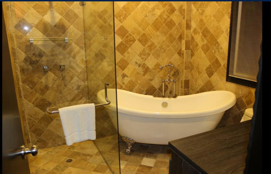 Koupelna v ubytování Cedros Inn Boutique Hotel