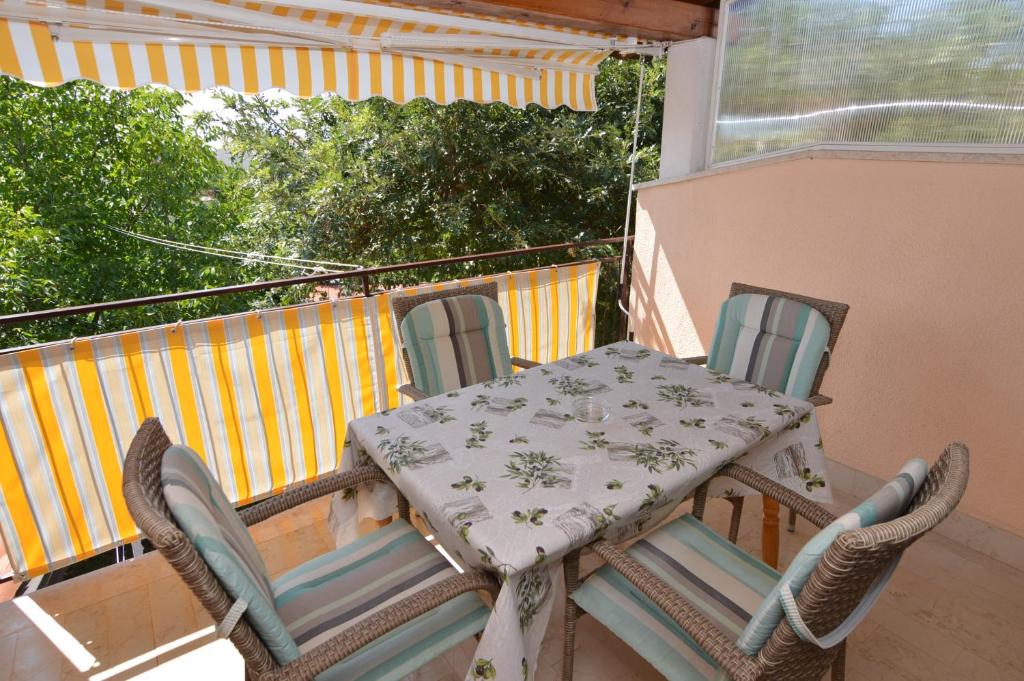 Balkón nebo terasa v ubytování APARTMAN STRANIĆ