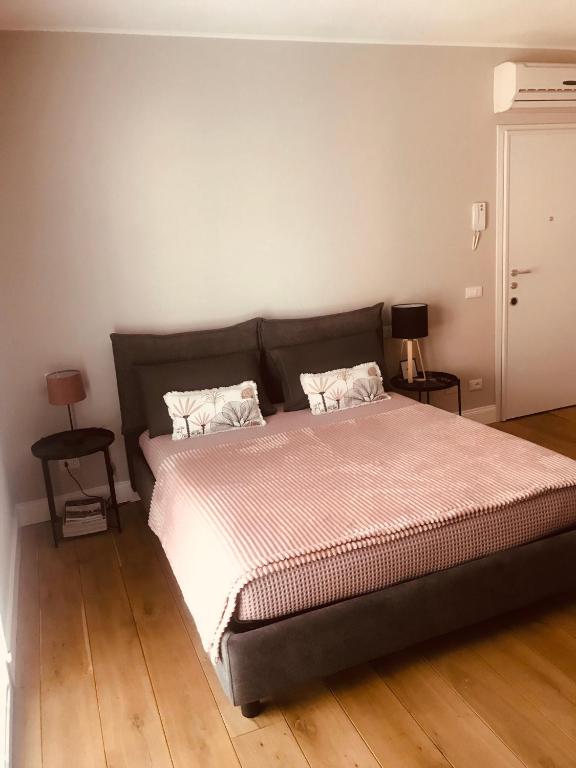 Postel nebo postele na pokoji v ubytování ML32