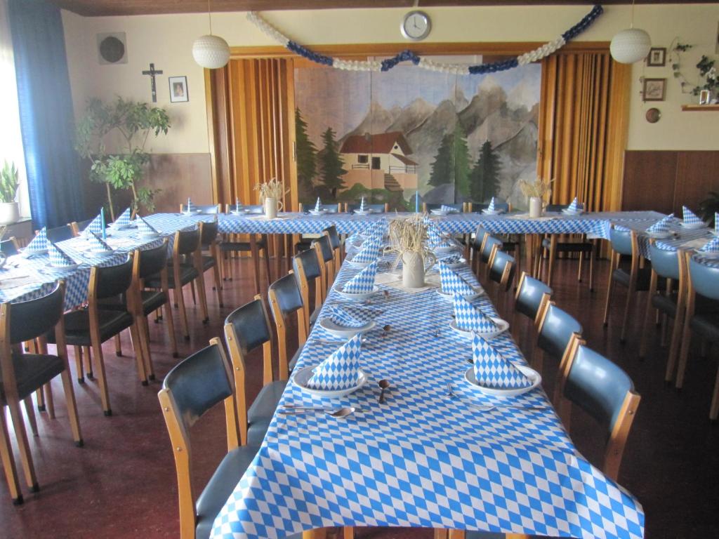 Restaurace v ubytování Berggasthof Bayernturm