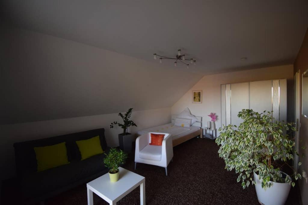 Posezení v ubytování Ferienwohnung INGRID