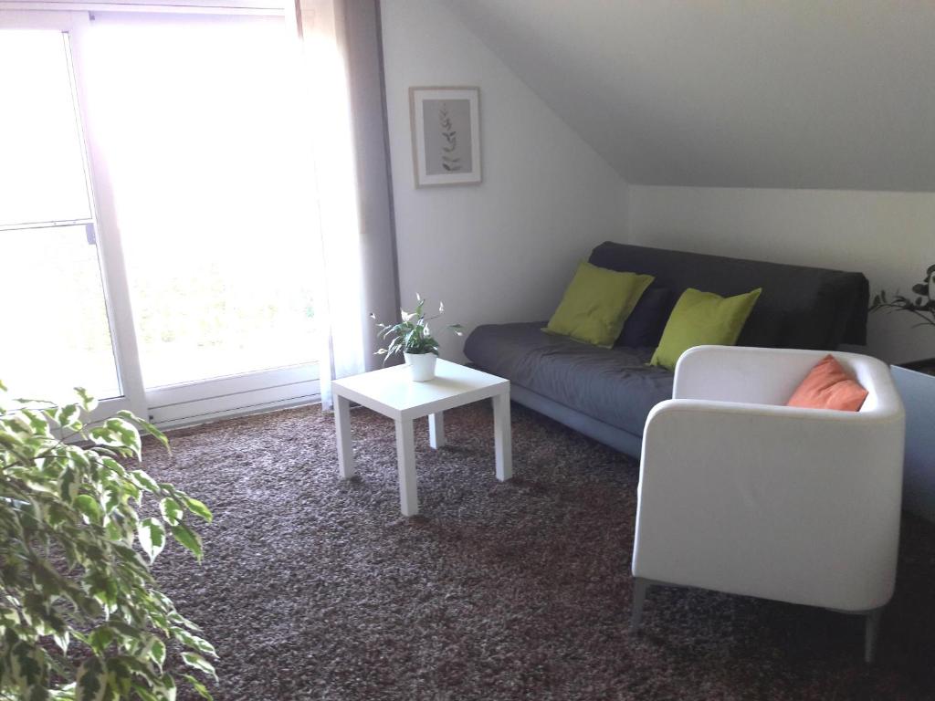 Posezení v ubytování Ferienwohnung INGRID