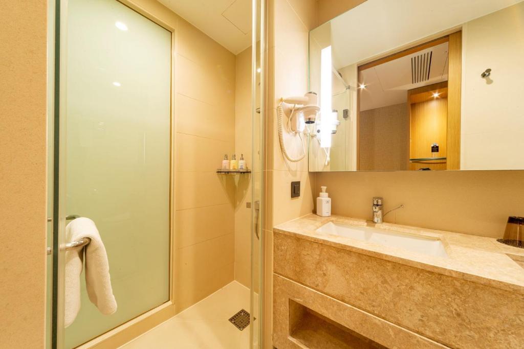 Koupelna v ubytování Solaria Nishitetsu Hotel Busan