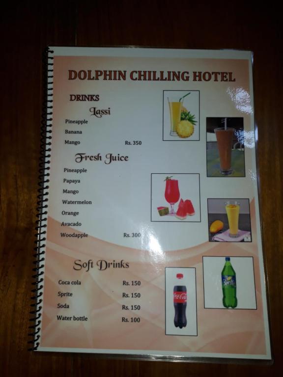 Certifikát, hodnocení, plakát nebo jiný dokument vystavený v ubytování Dolphinchilling