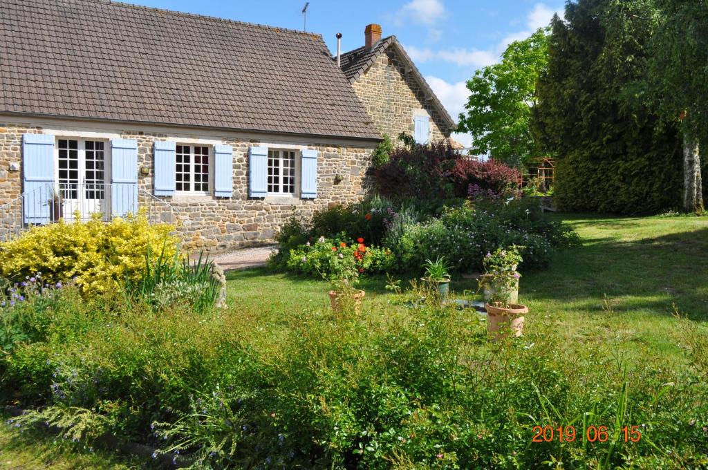 Zahrada ubytování Ma maison bleue