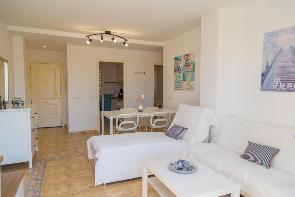Posezení v ubytování Denia Las Marinas Apartamento
