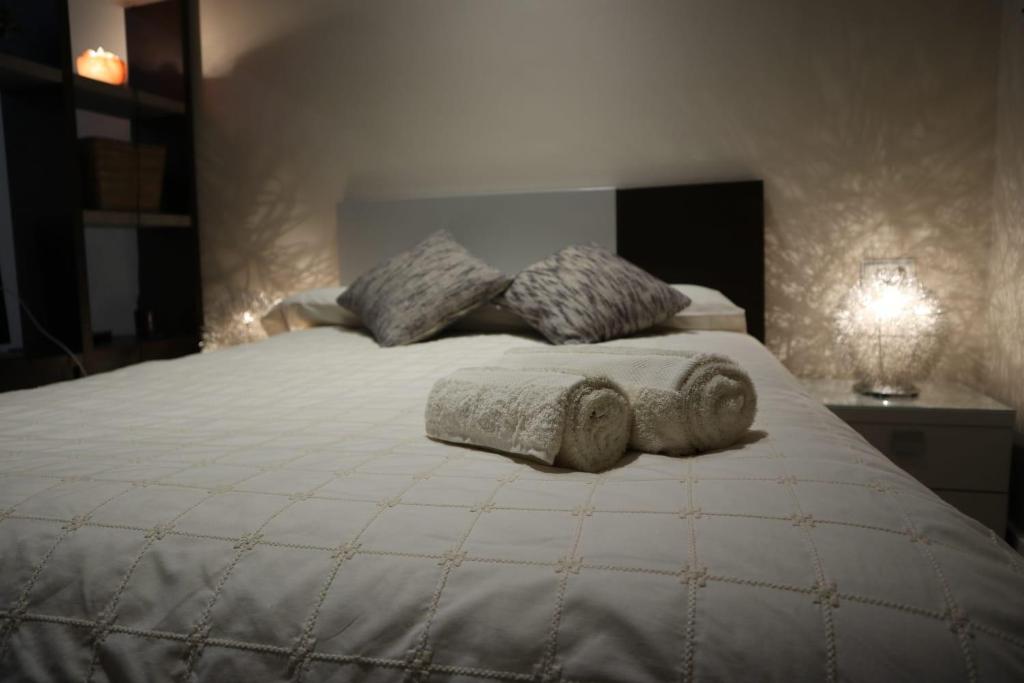 Krevet ili kreveti u jedinici u okviru objekta Apartamento Centro Histórico Sevilla