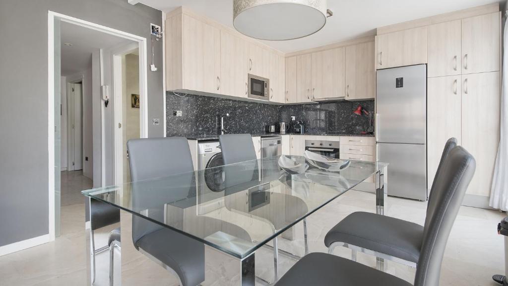 Kuchyňa alebo kuchynka v ubytovaní Apartment Unio, TarracoHomes