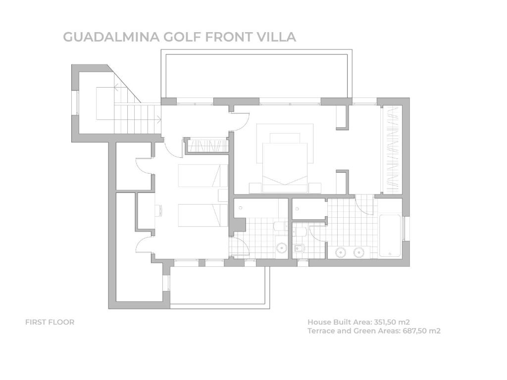 Půdorys ubytování VACATION MARBELLA I Guadalmina Golf Front Villa, Private Pool, Close to the Beach