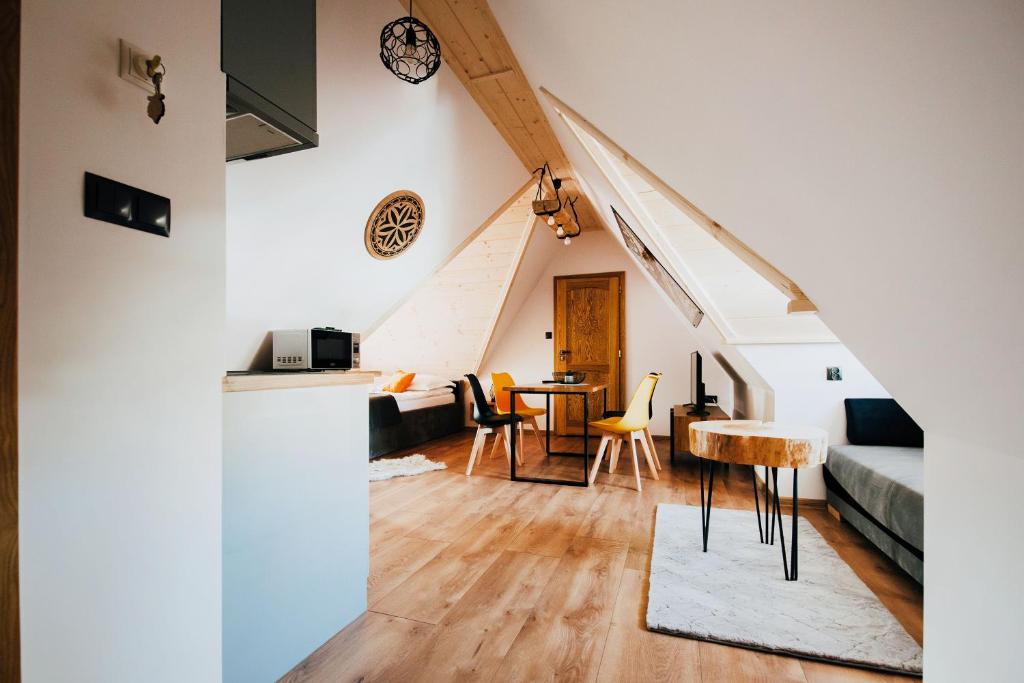 Posedenie v ubytovaní Apartamenty Oliwia