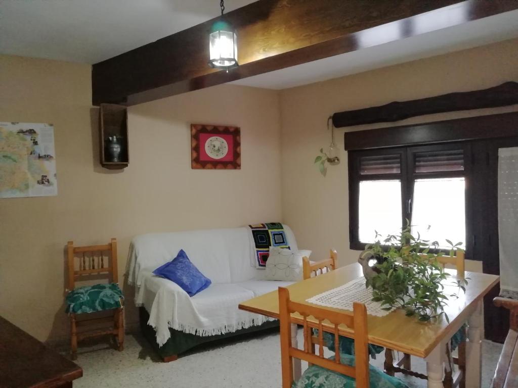 Posezení v ubytování Casa Rural Abuela Maxi