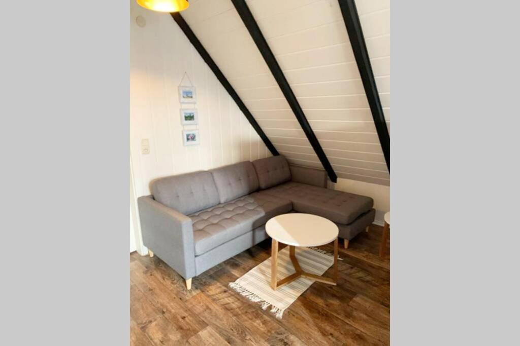 Posezení v ubytování Ferienwohnung Nr. 3 - Leuchttürmchen