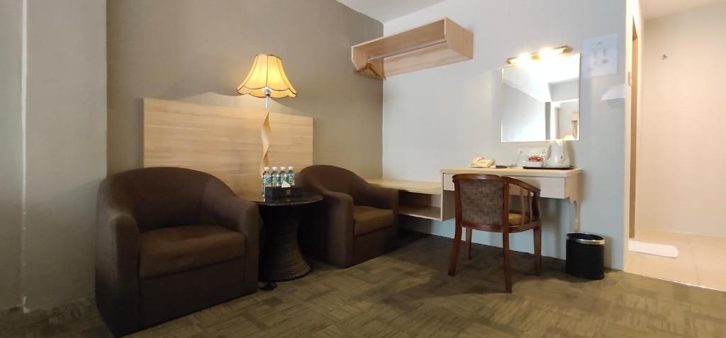 Posezení v ubytování Prima Hotel Melaka