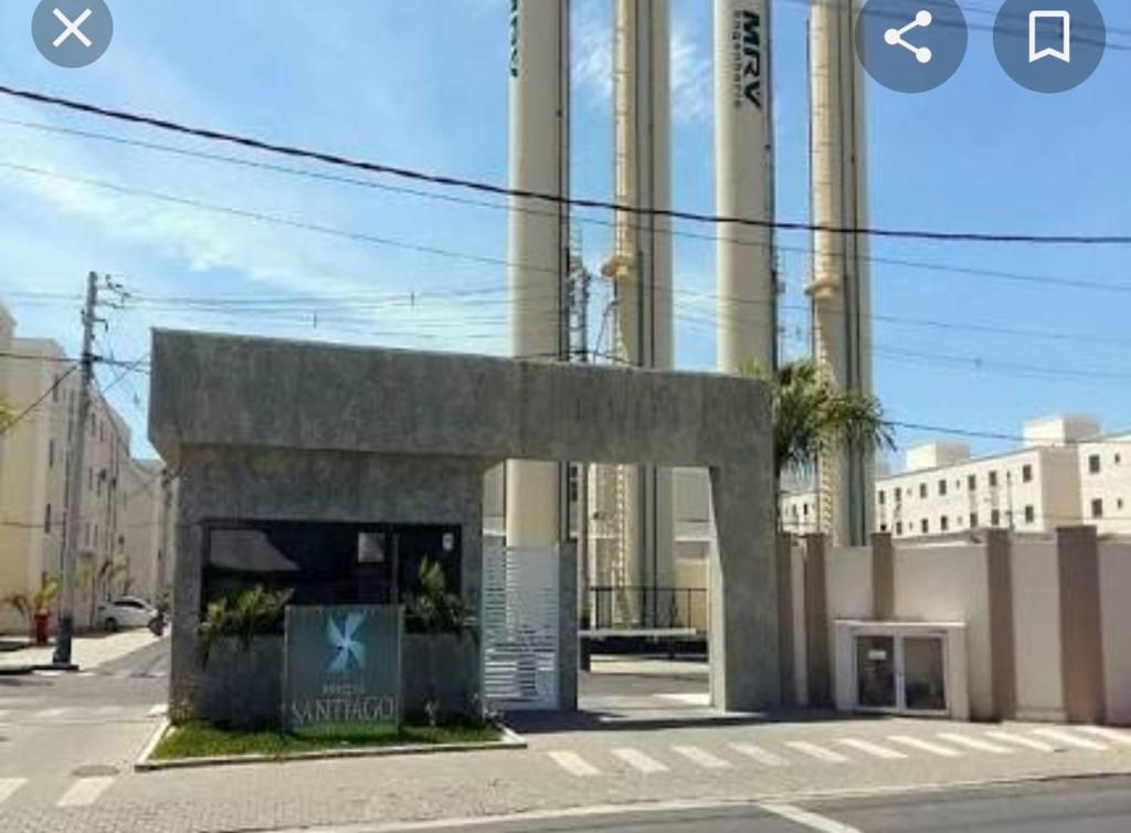  Apartamento mobiliado em condomínio fechado